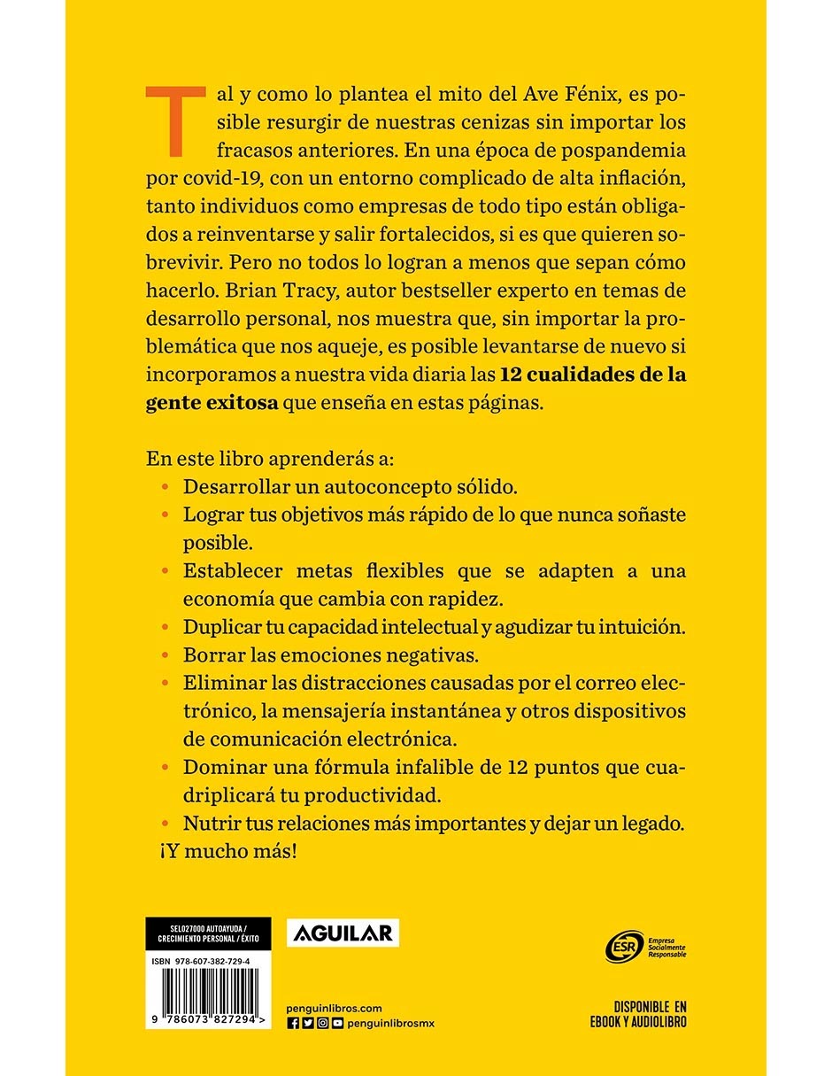 Libro El plan fenix de Brian tracy 3