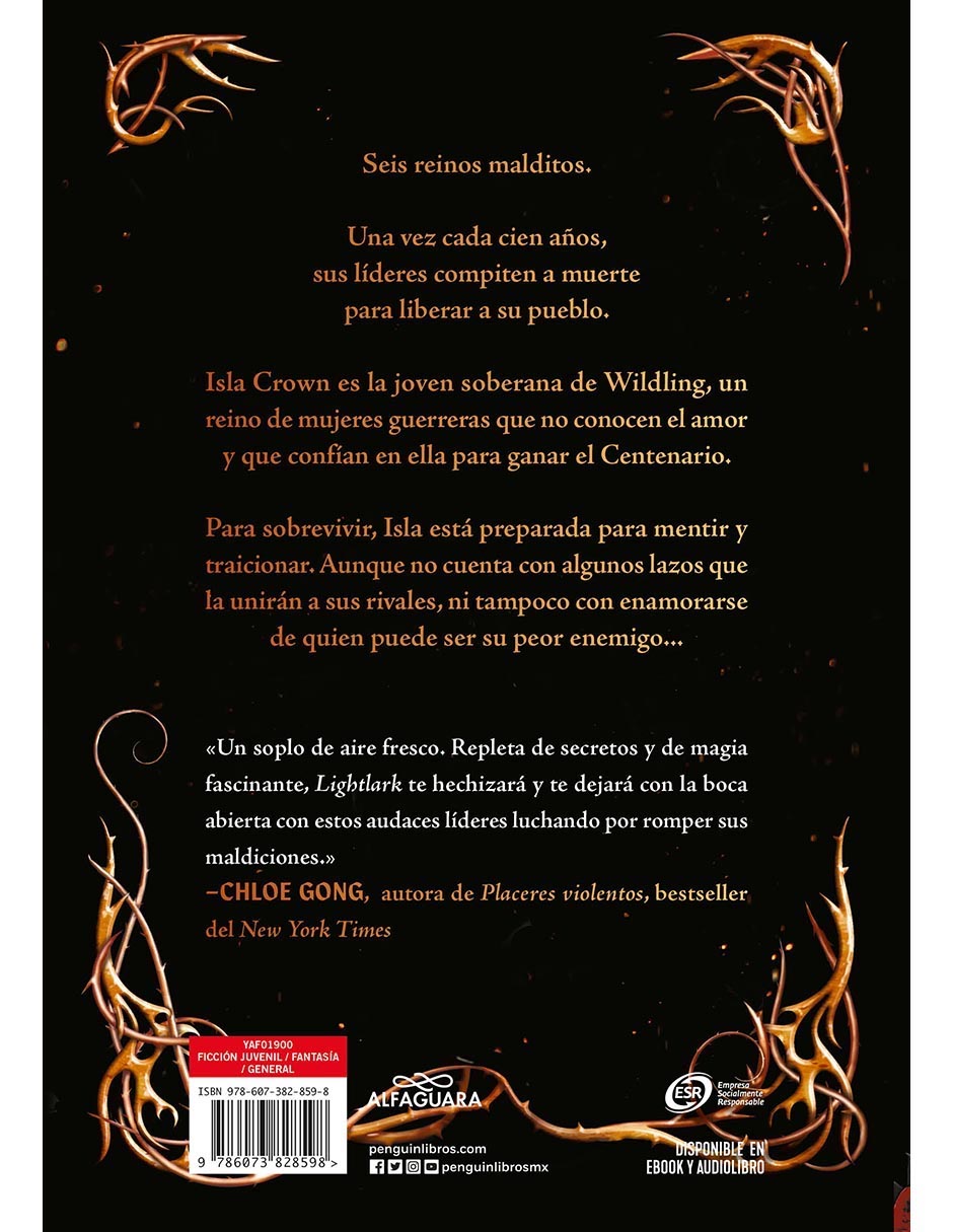 Libro Lightlark de Alex aster 3