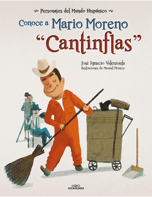 Libro Conoce a Mario Moreno Cantinflas de José ignacio valenzuela