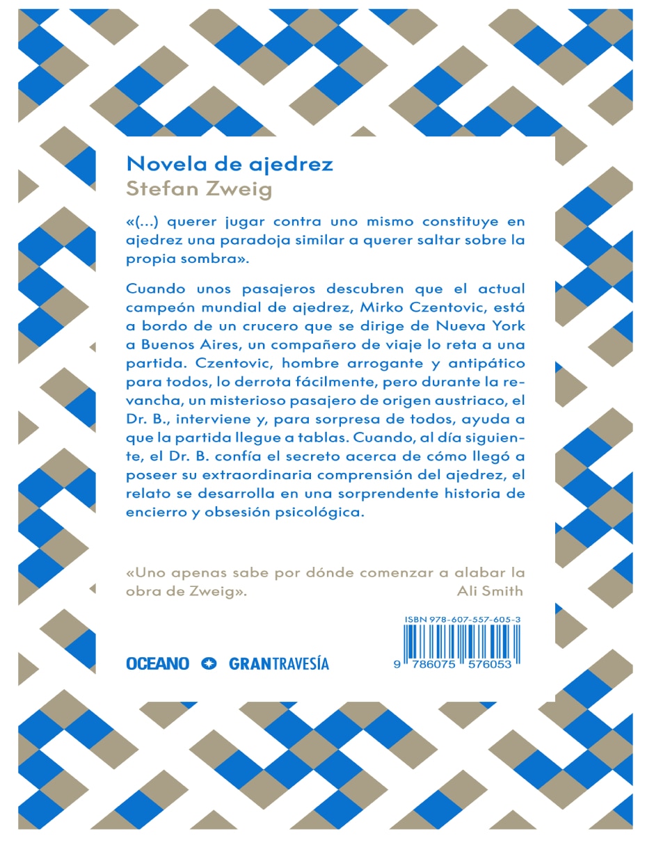 Libro Novela de Ajedrez de Zweig Stefan