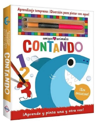 Imagen de producto Libro Contando diversión para pintar con agua de Lexus