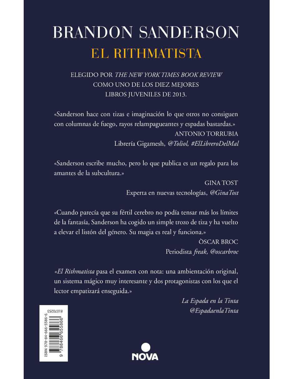 Libro El rithmatista de Brandon Sanderso 2