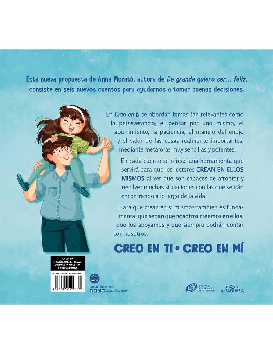 Libro Creo en ti de Anna Morato García