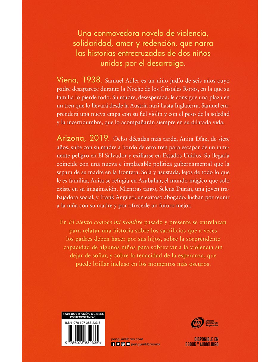 Libro El viento conoce mi nombre de Isabel Allende 3