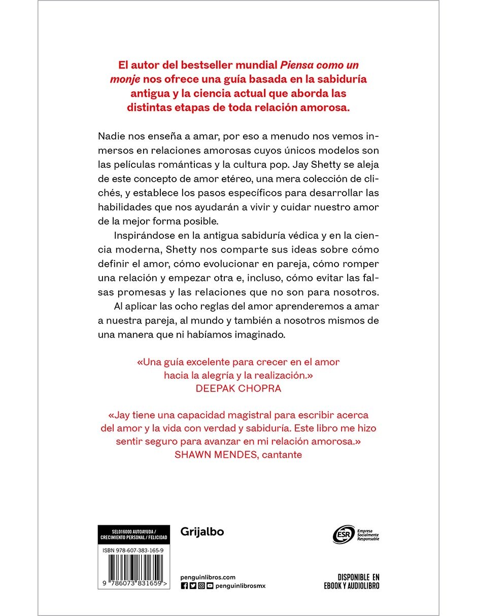 Libro 8 reglas del amor de Jay Shetty 2