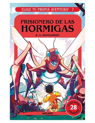 Libro Elige Tu Propia Aventura 7 Prisionero de Las Hormigas de R. A. Montgomery
