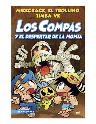 Imagen de producto Libro Compas 9 los compas y el despertar de la momia de Mikecrack El Trollino y Timba VK