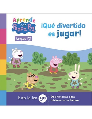 Libro Aprende con Peppa Pig ¡Qué divertido es jugar! de eOne Hasbro
