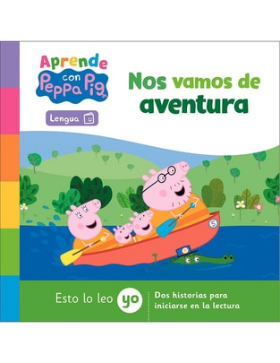 Libro Aprende con Peppa Pig Nos vamos de aventura de eOne Hasbro