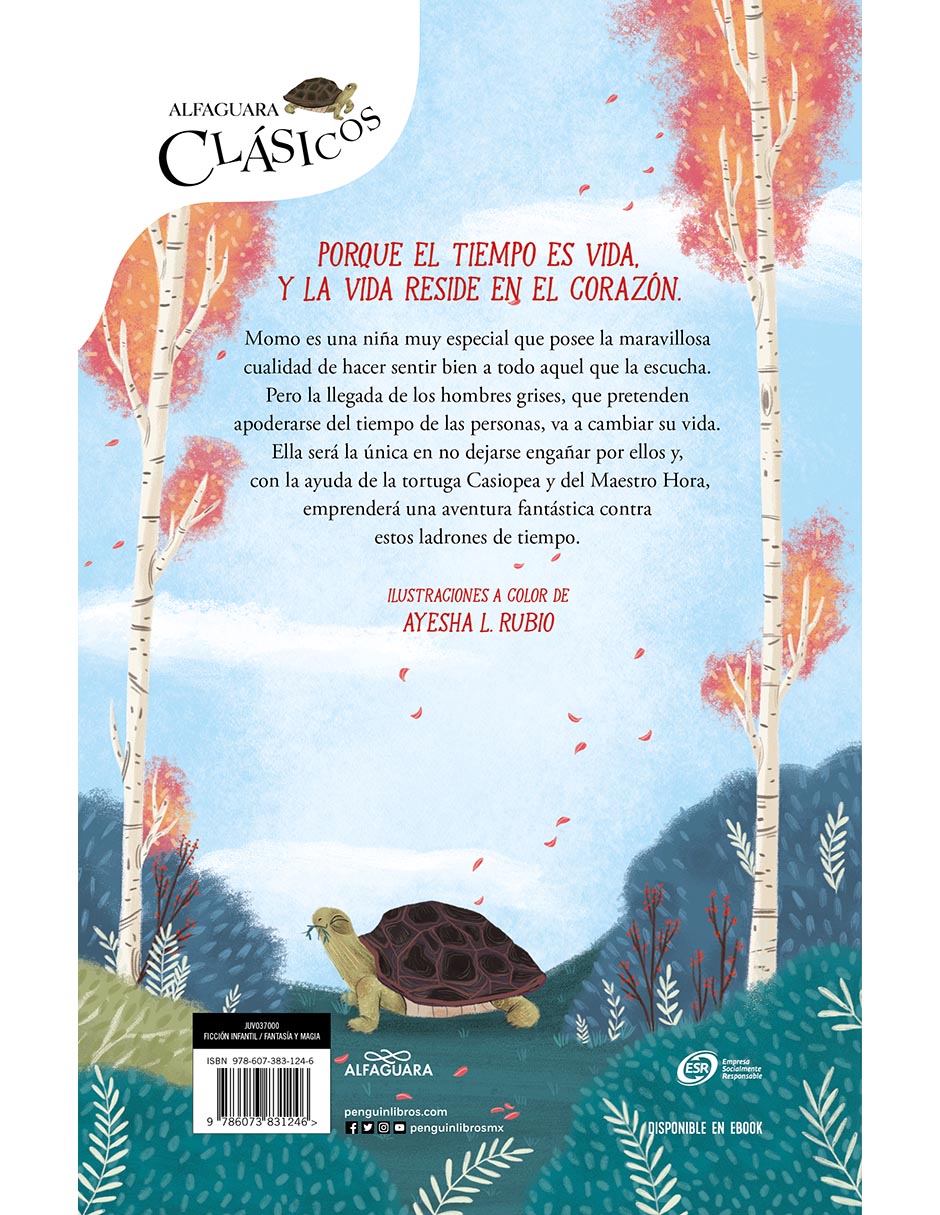 Libro Momo nueva edición 50 años de Michael Ende