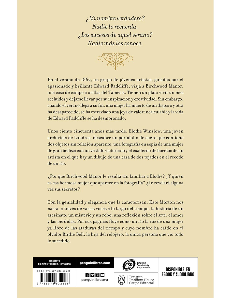 Libro La hija del relojero de Kate Morton 3