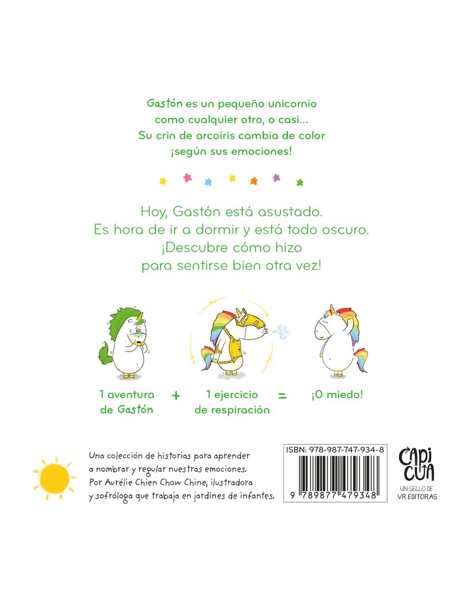 Libro Las emociones de gastón estoy asustado de Aurélie Chien Chow Chine 2