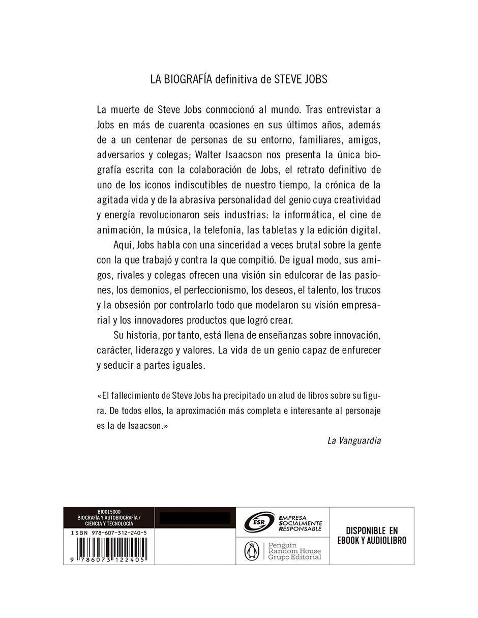 Libro Libro Steve Jobs: La biografía de Isaacson Walter 2