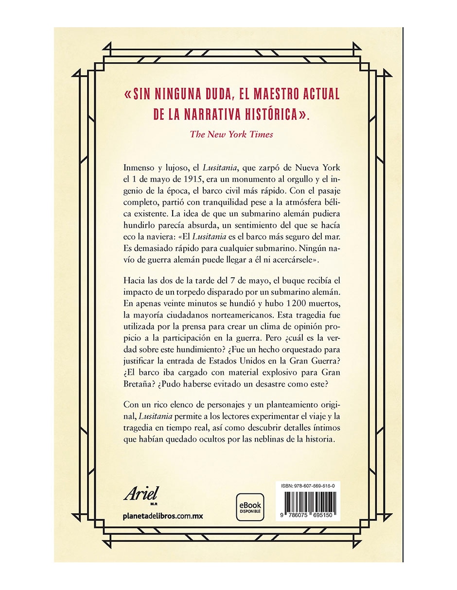 Lusitania de Erik Larson 2