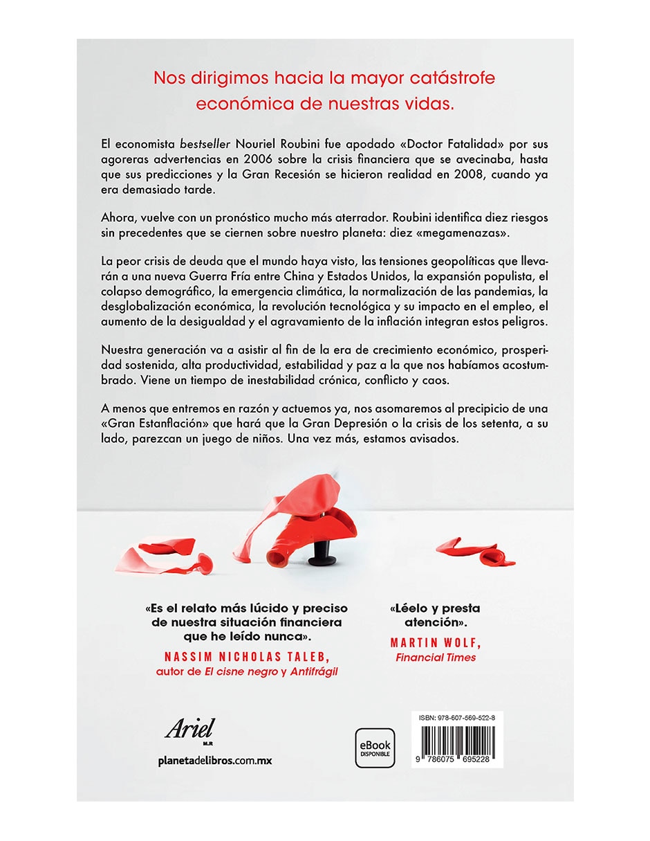 Megamenazas de Nouriel Roubini