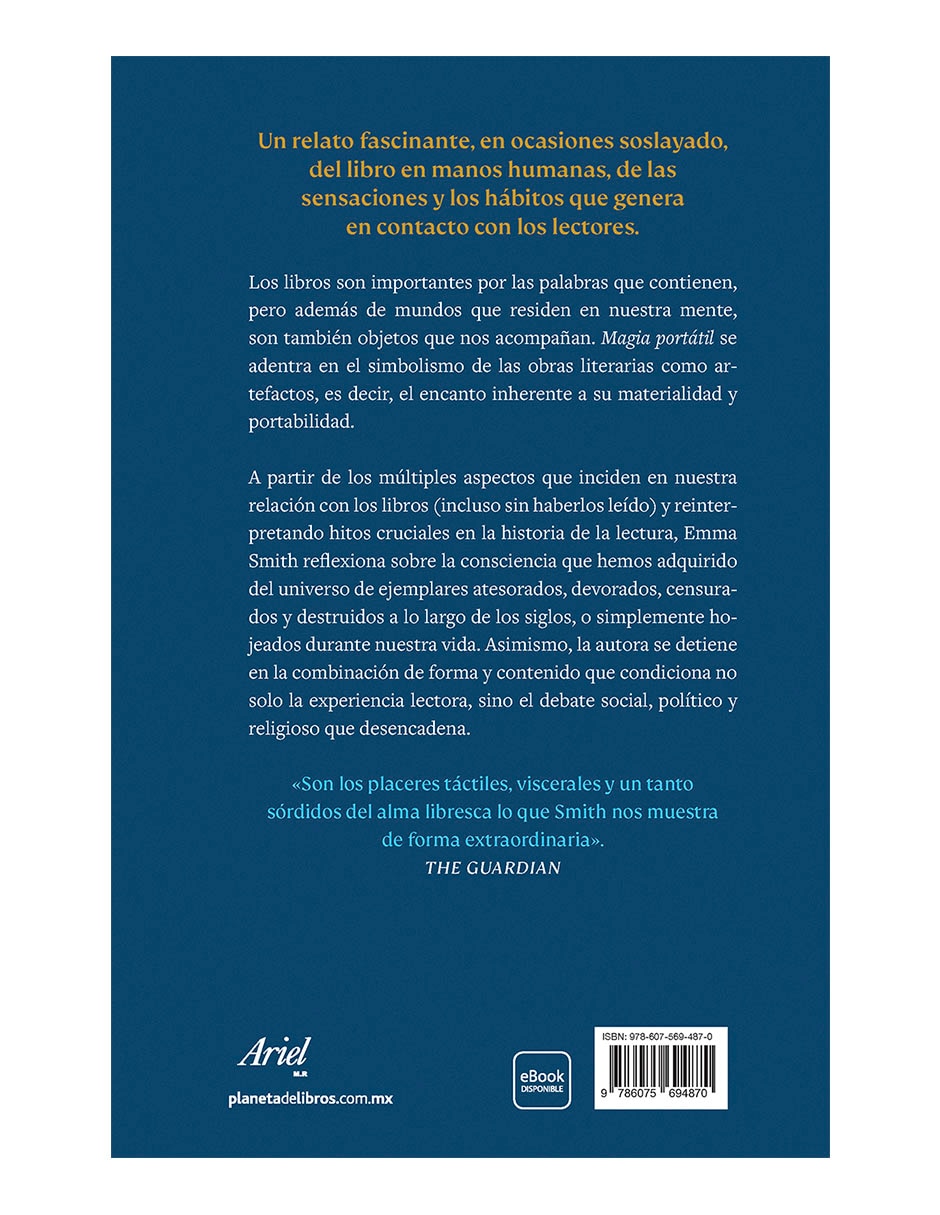 Libro Magia portátil de Emma Smith