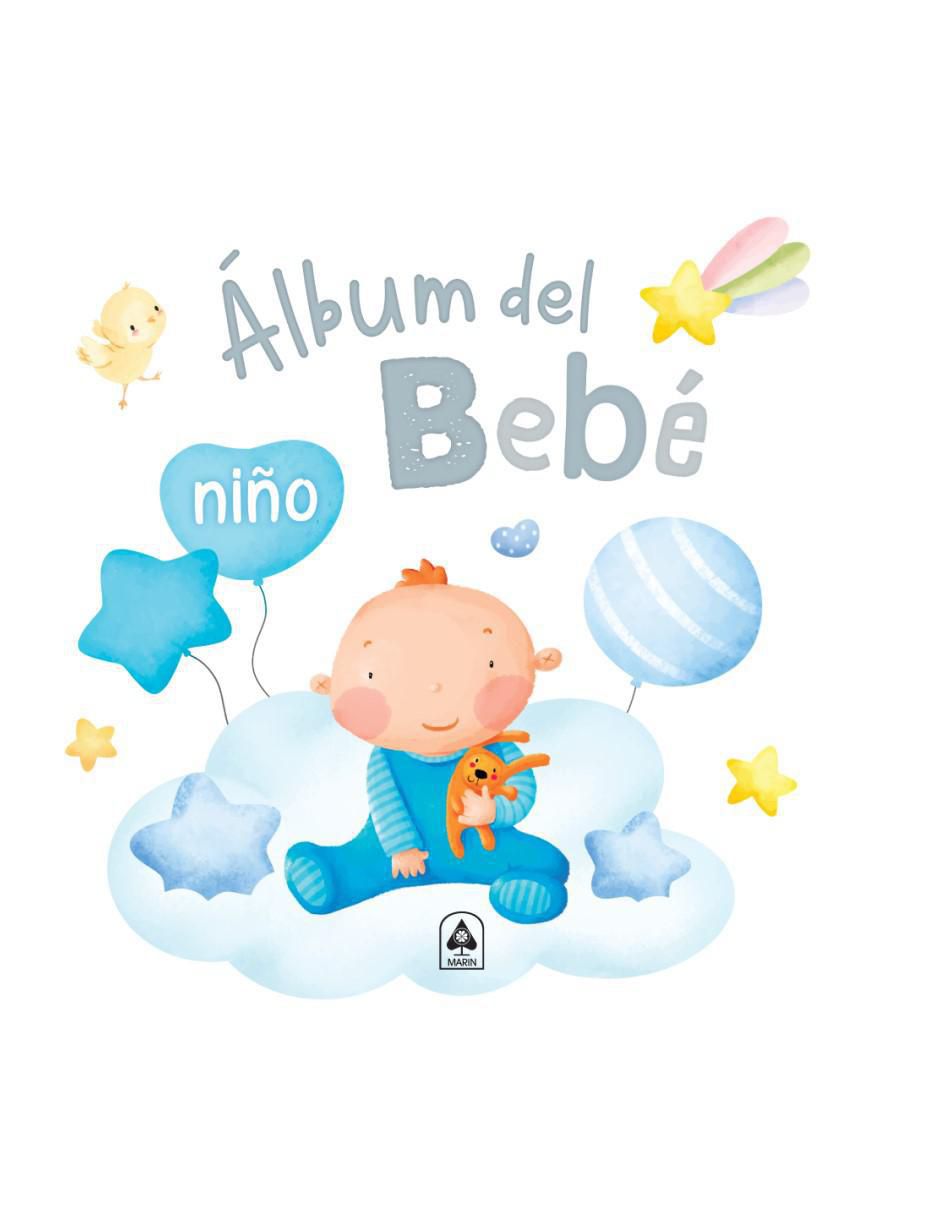 Libro Álbum del bebé Niño de Marín