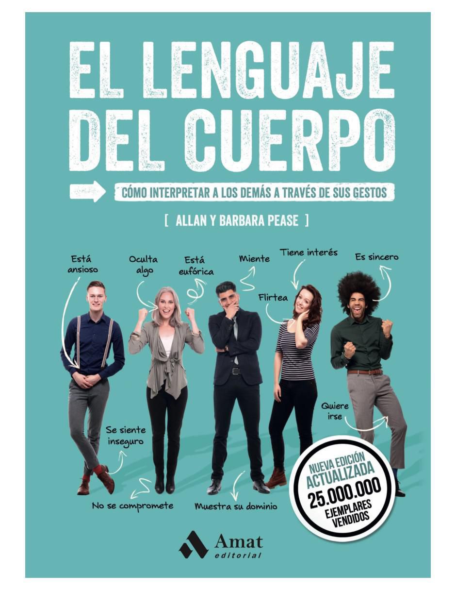 Libro El lenguaje del cuerpo de Allan Pease/ Barbara Pease 2