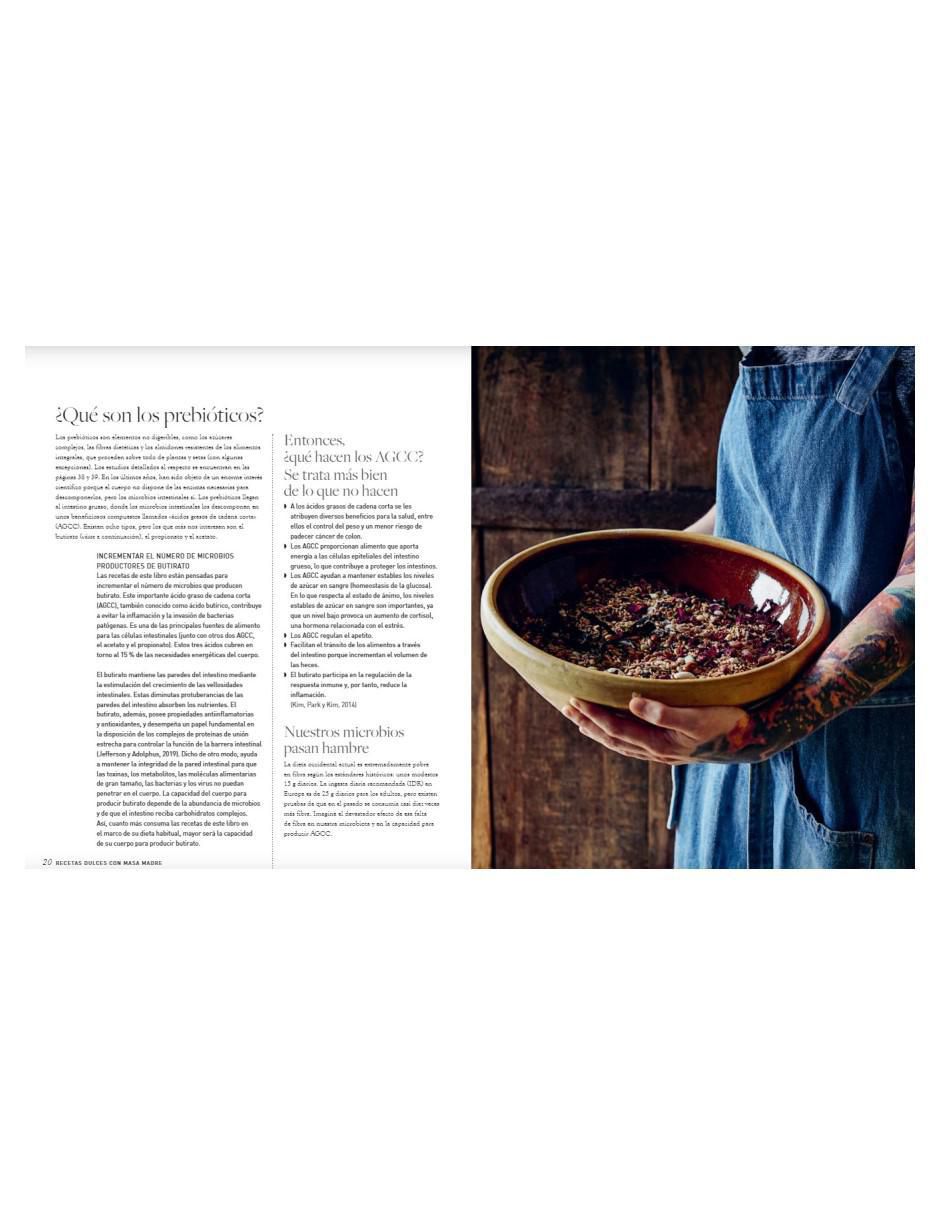 Libro Recetas dulces con masa madre de Vanessa Kimbell