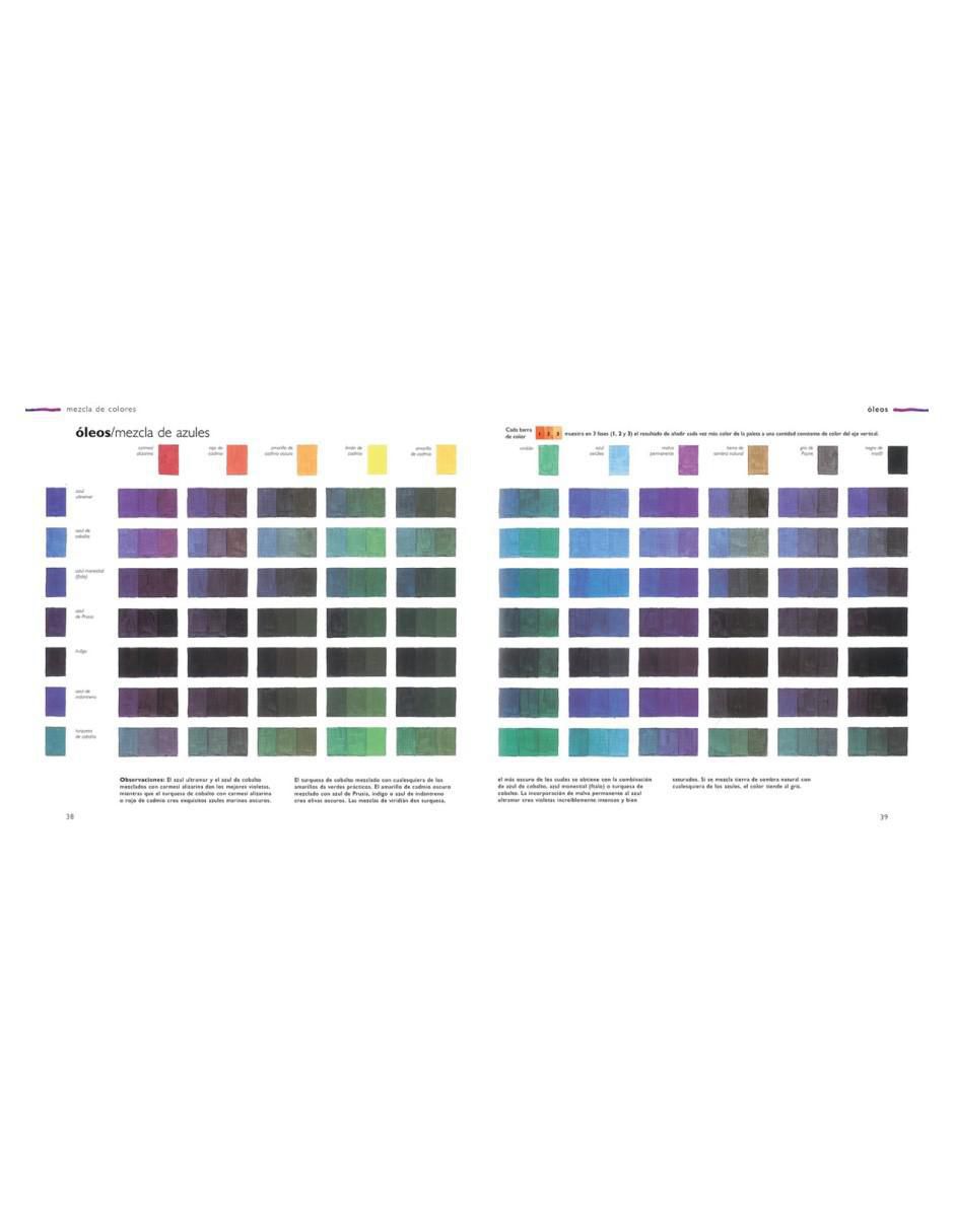 Libro La biblia de la mezcla de colores de Ian Sidaway