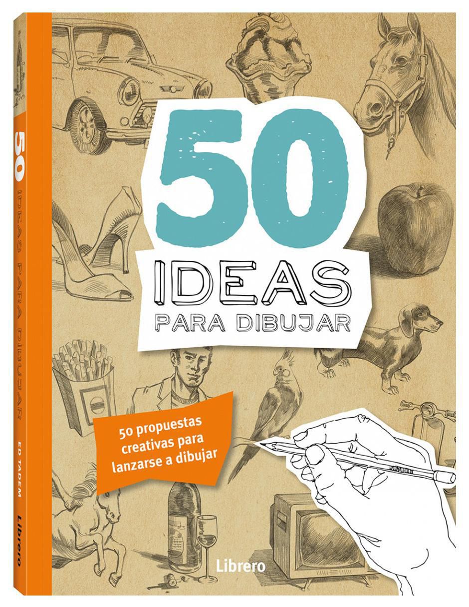 Libro 50 ideas para dibujar de Ed Tadem