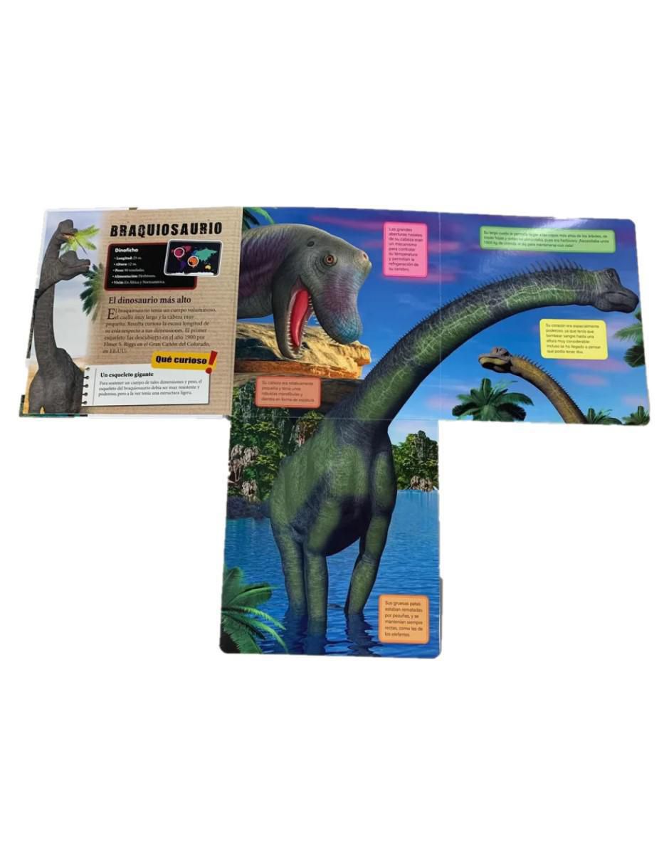 Libro Dinosaurios extraordinarios con flaps de Equipo