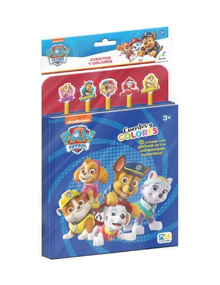 Libro Cuentos y Colores Paw Patrol de Novelty