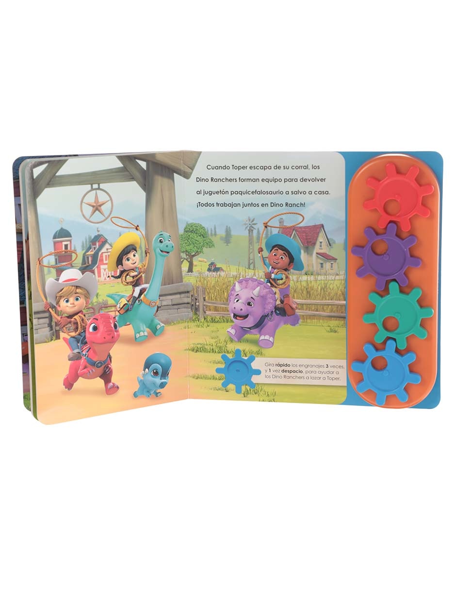 Libro ¡Dino Ranchers en acción! PI Kids 3