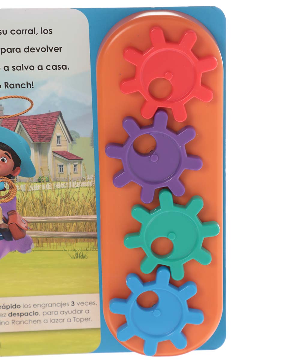 Libro ¡Dino Ranchers en acción! PI Kids 4