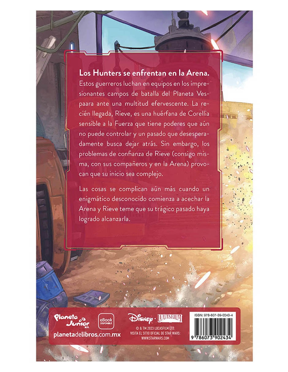 Libro Star Wars Hunters Batalla Por La Arena de Mark Oshiro