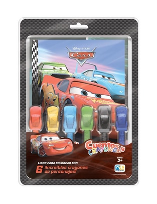 Libro Cuentos y Crayones Cars de Ediciones 1