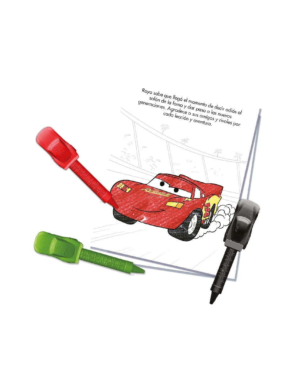 Libro Cuentos y Crayones Cars de Ediciones 3
