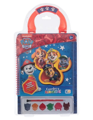 Libro Cuentos y Acuarelas Paw Patrol de Novelty