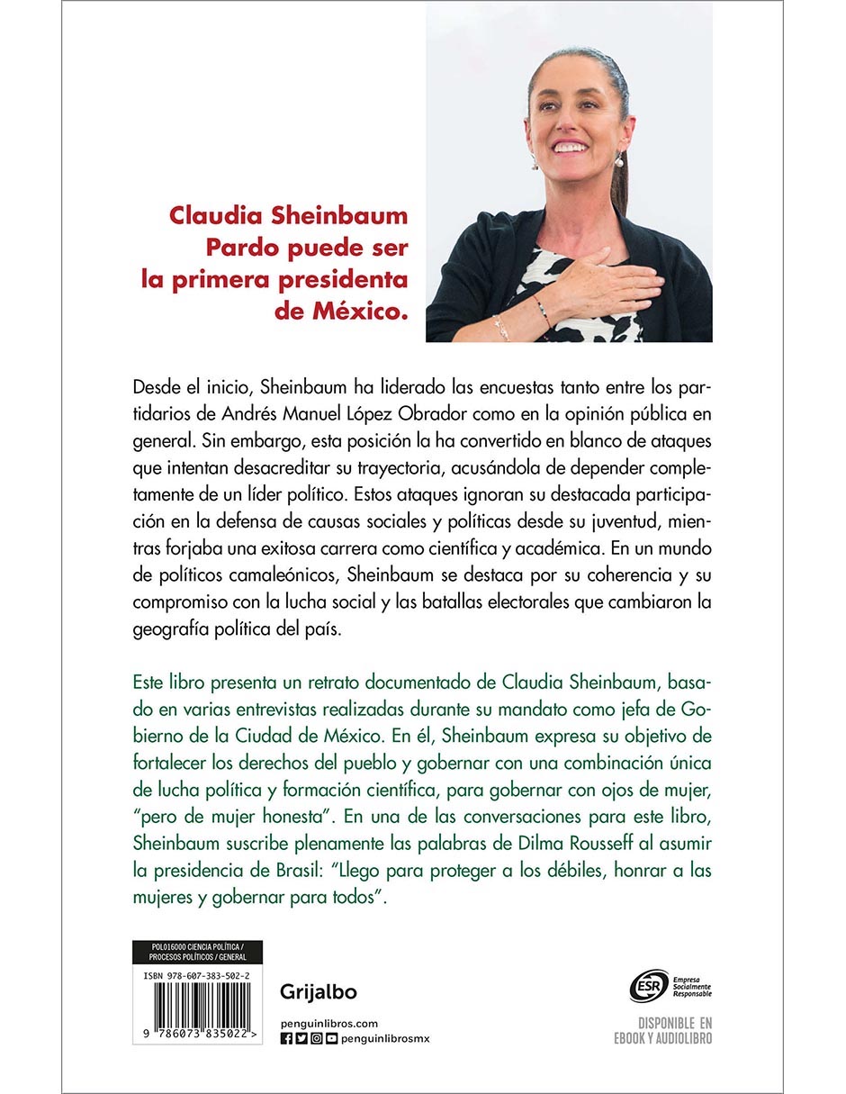 Libro Claudia Sheinbaum: Presidenta de Arturo Cano 3
