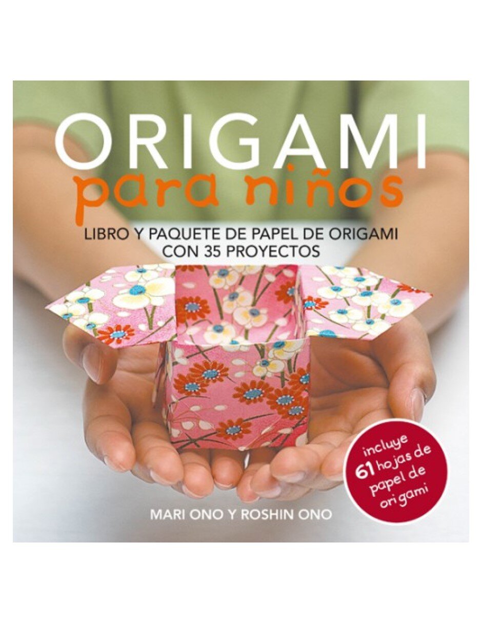 Libro Origami para niños de Mari Ono y Roshin Ono