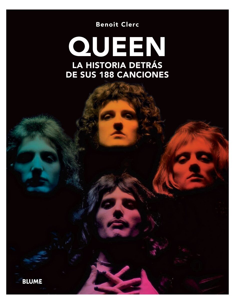 Libro Queen. La historia detrás de sus 188 canciones de Benoit Clerc