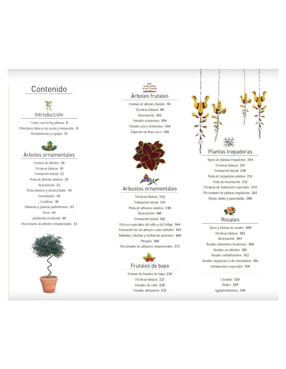 Libro Enciclopedia de la poda y formación de Cristopher Brickell/David joyce /Royal Horticultural Society 3