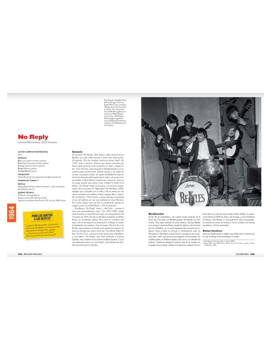 Libro Los Beatles: La historia de cada una de sus 211 canciones de Jean-Michel Guesdon/Philippe Margotin