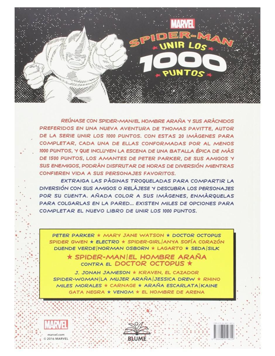Libro Spider-man. Unir los 1000 puntos de Tomas Pavitte 2