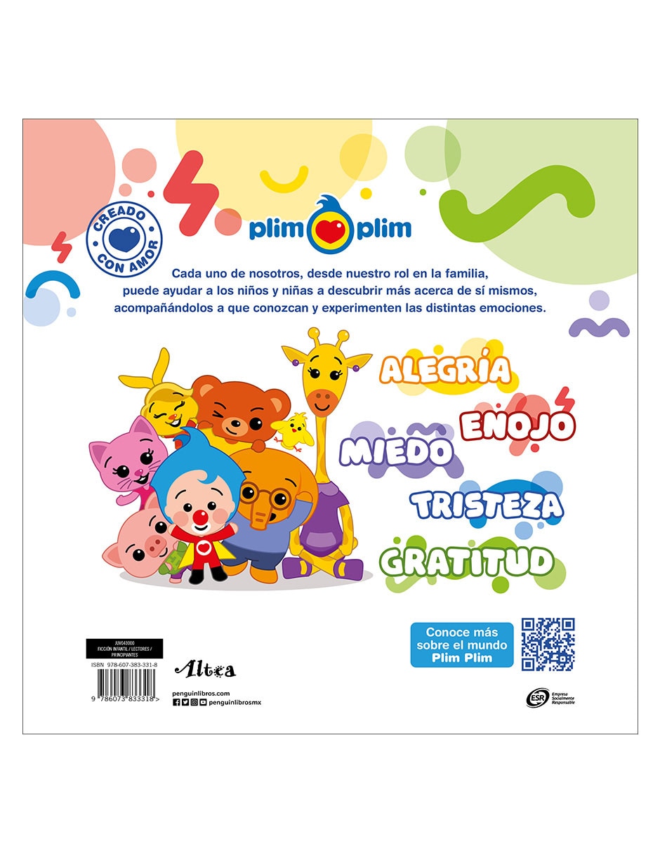 Libro El Mundo de las Emociones de Plim Plim 2