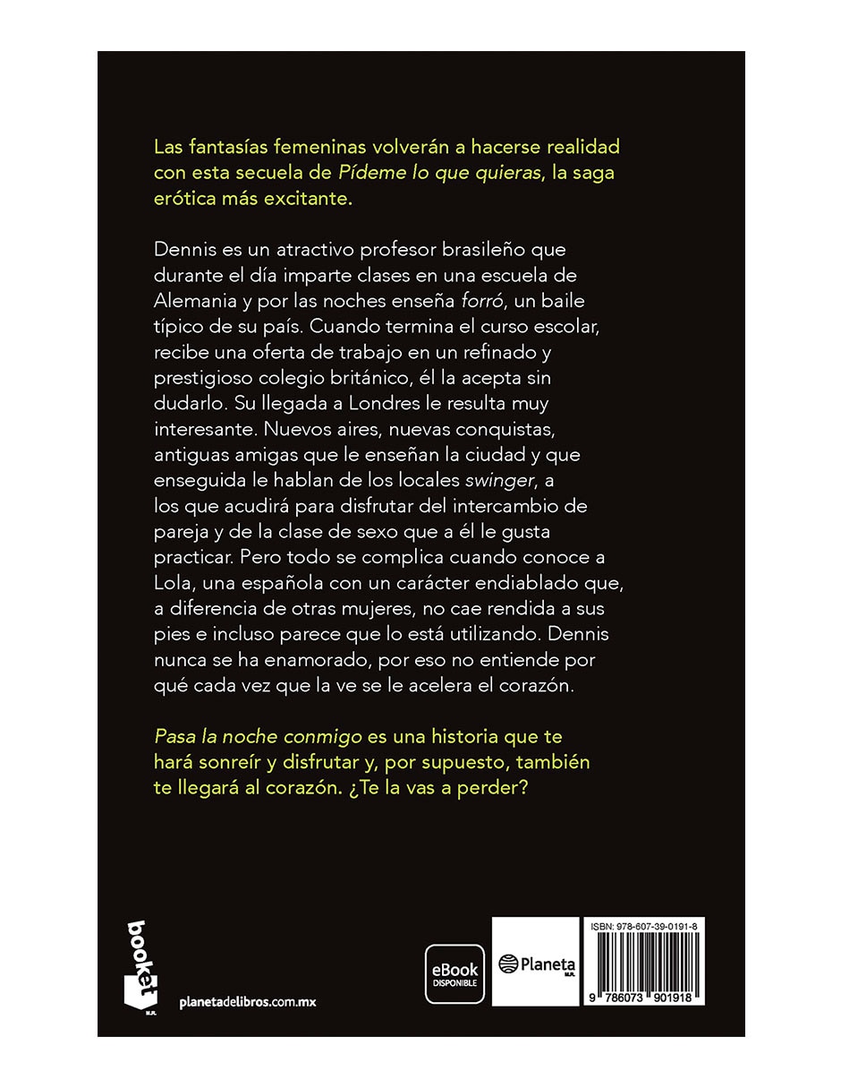 Libro Pasa la noche conmigo de Megan Maxwell 4