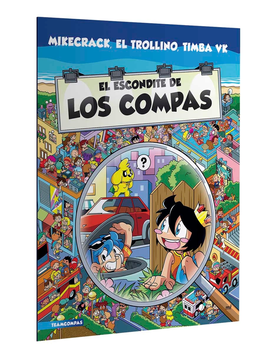 Libro El escondite de los compas de Mikecrack El Trollino y Timba Vk 5