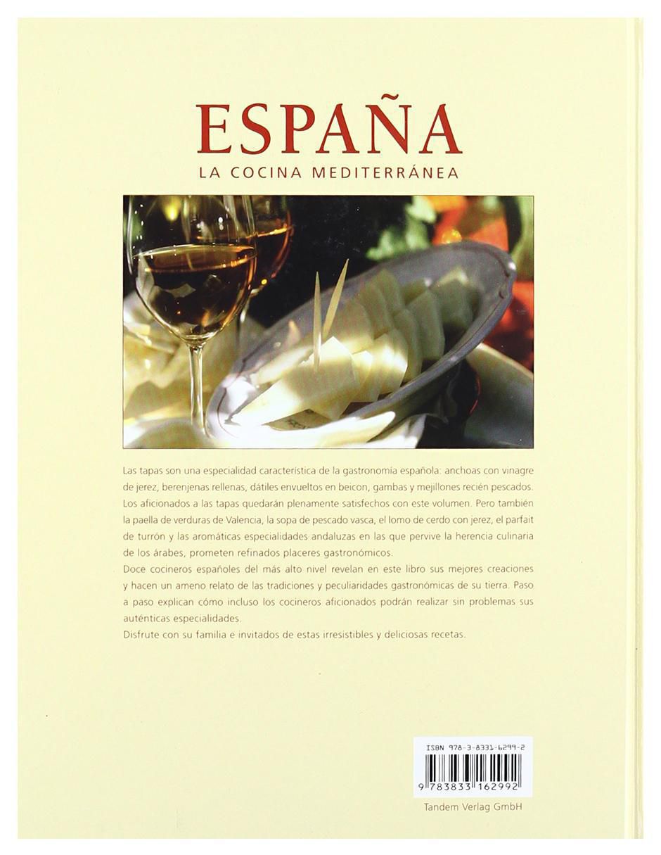 Libro España: La Cocina Mediterránea de Fabien Bellahsen 2