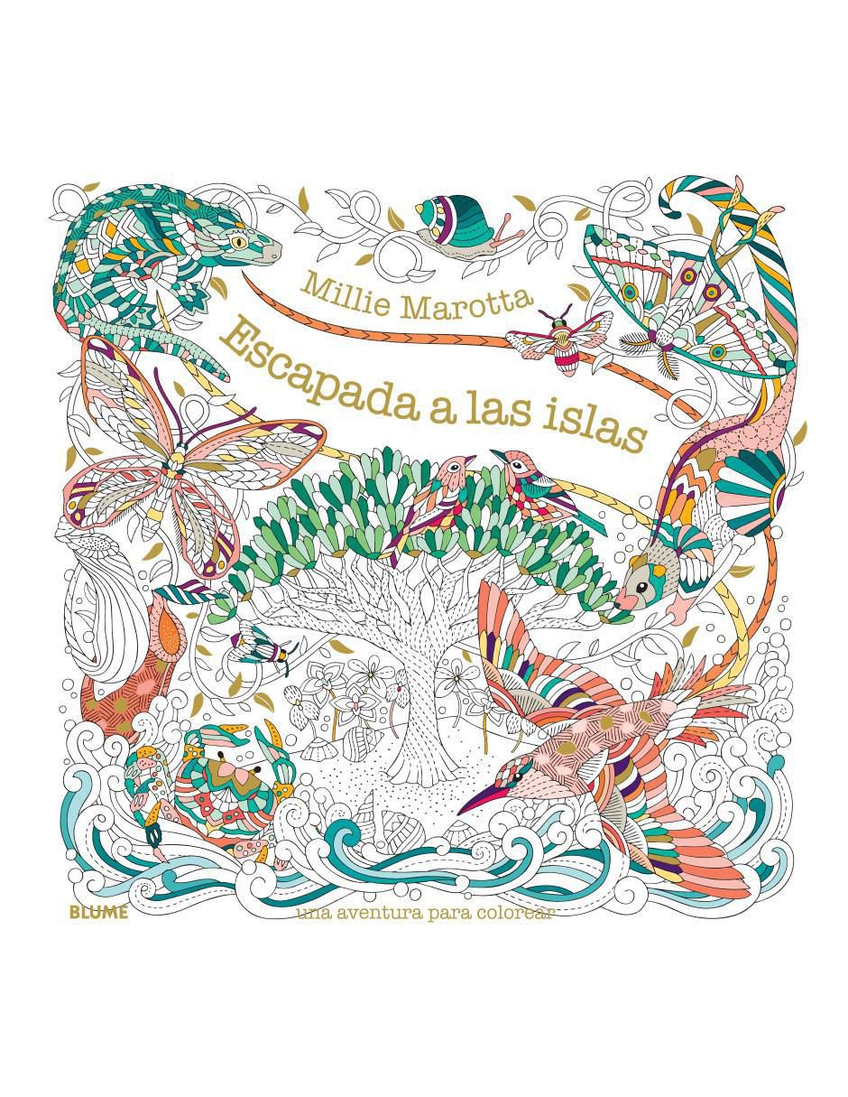 Libro Escapada a las islas de Millie Marotta Libro Escapada a las islas de Millie Marotta