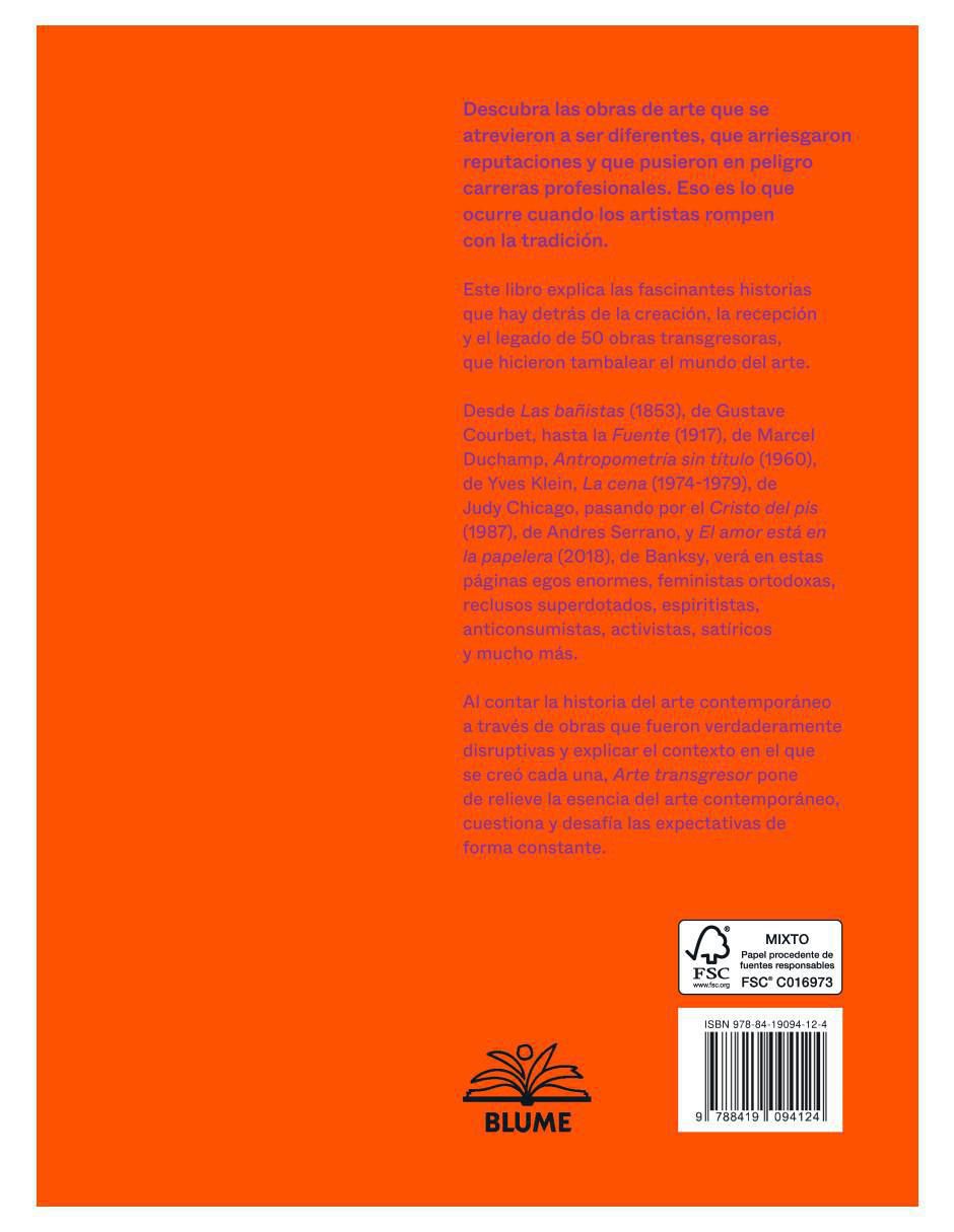 Libro Arte Transgresor de Susie Hodge