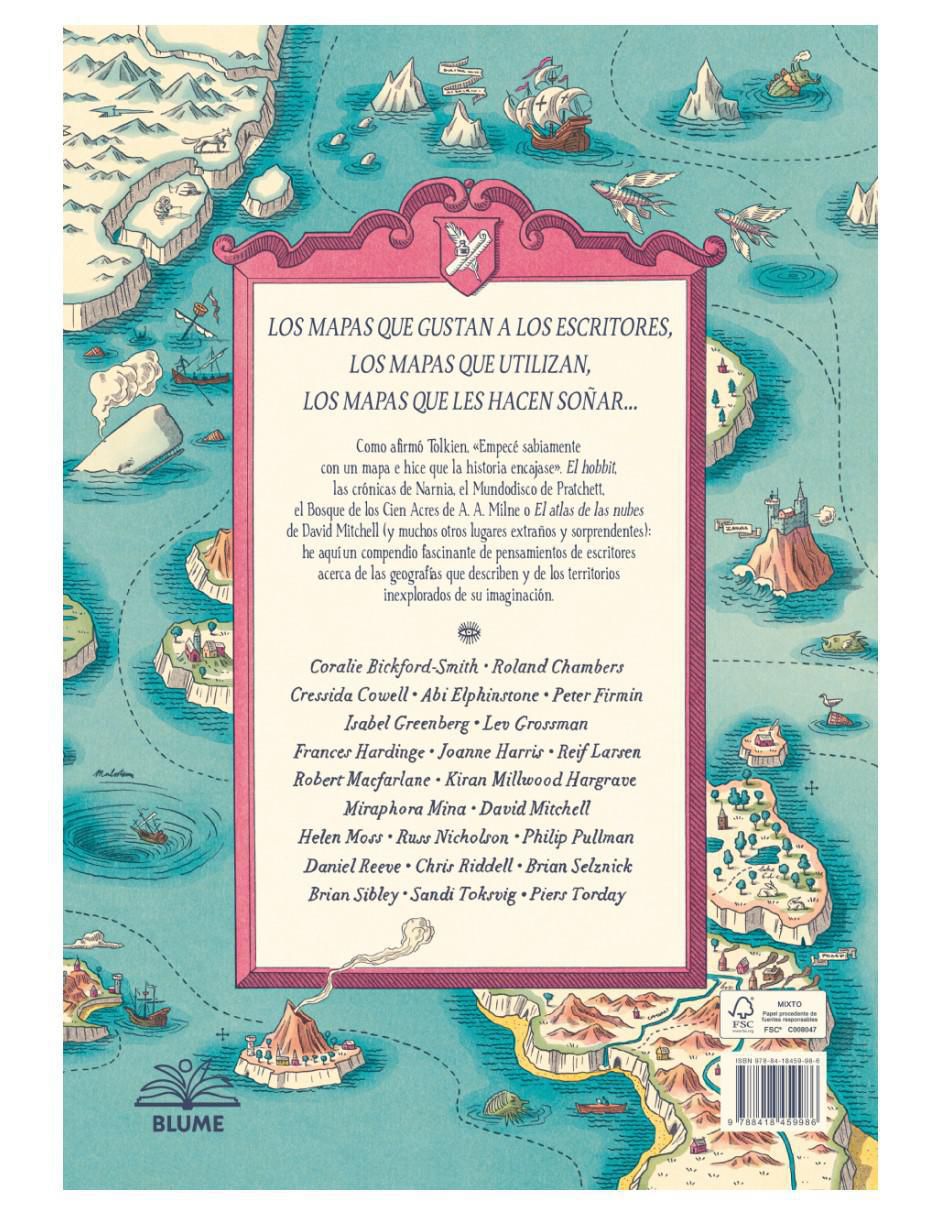 Libro Mapas Literarios de Huw Lewis-Jones
