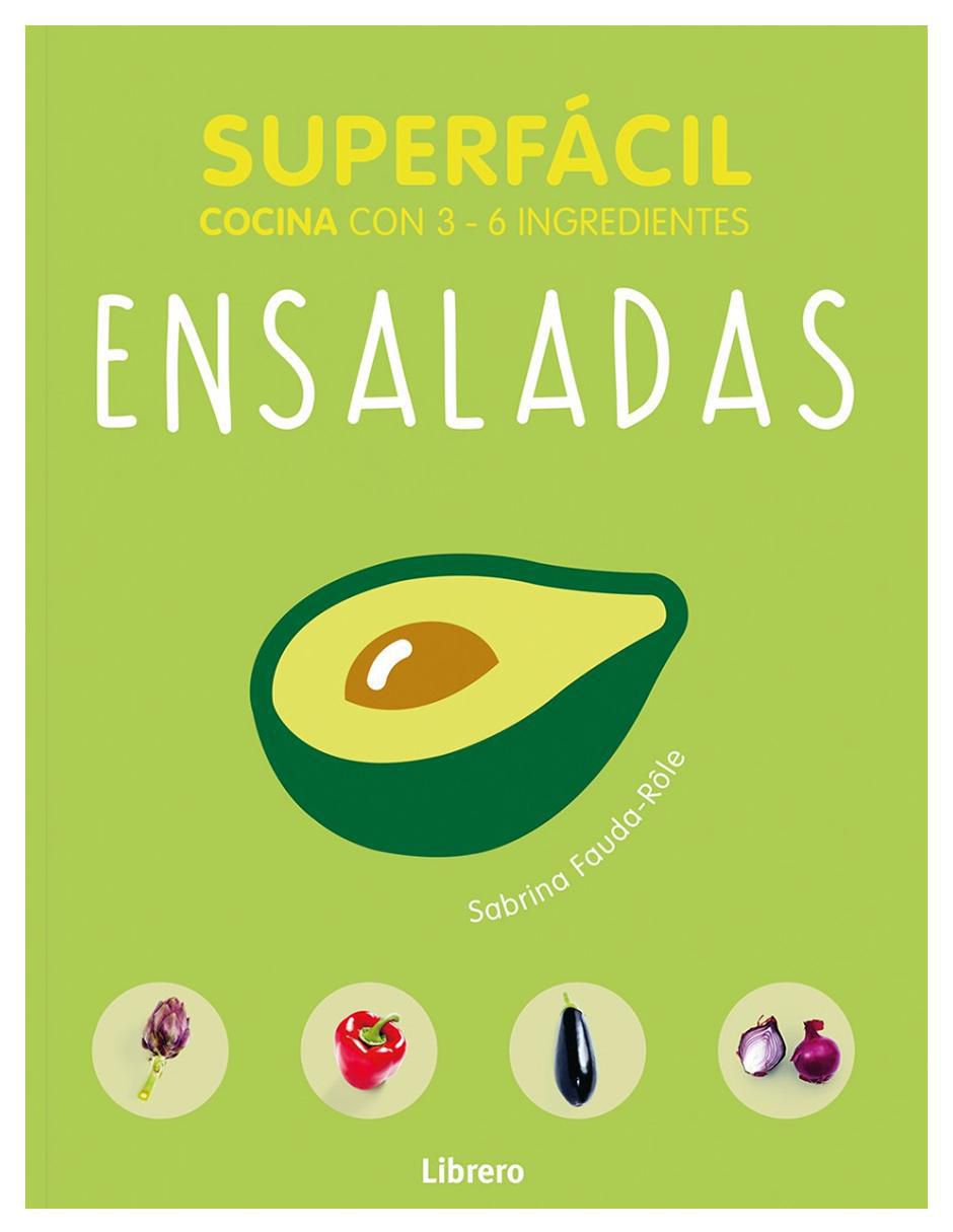 Libro Ensaladas Superfácil de Sabrina Fauba-Role