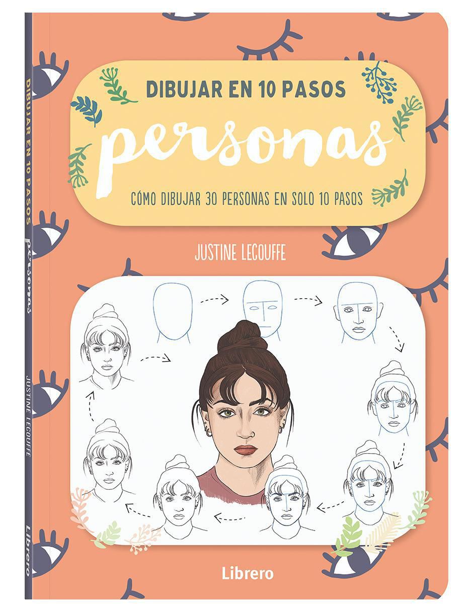 Libro Dibujar Personas en 10 Pasos de Justine Lecouffe