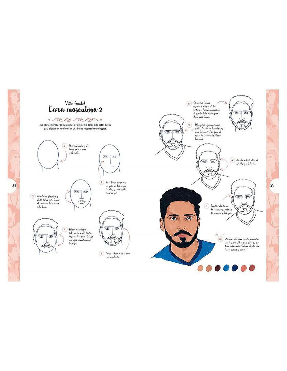 Libro Dibujar Personas en 10 Pasos de Justine Lecouffe