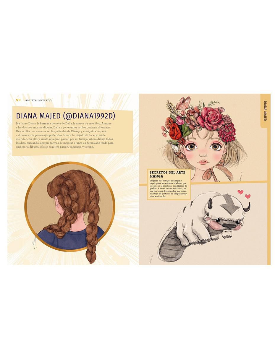 Libro Secretos del Dibujo Manga de Dalia Sharawna 3